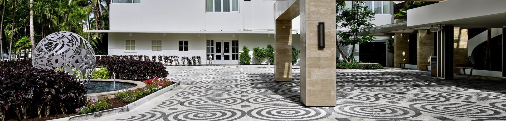 driveway entrance with no cars