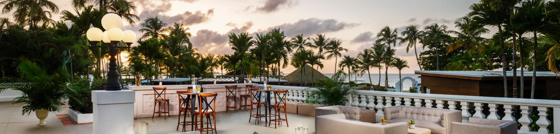 outdoor meeting area