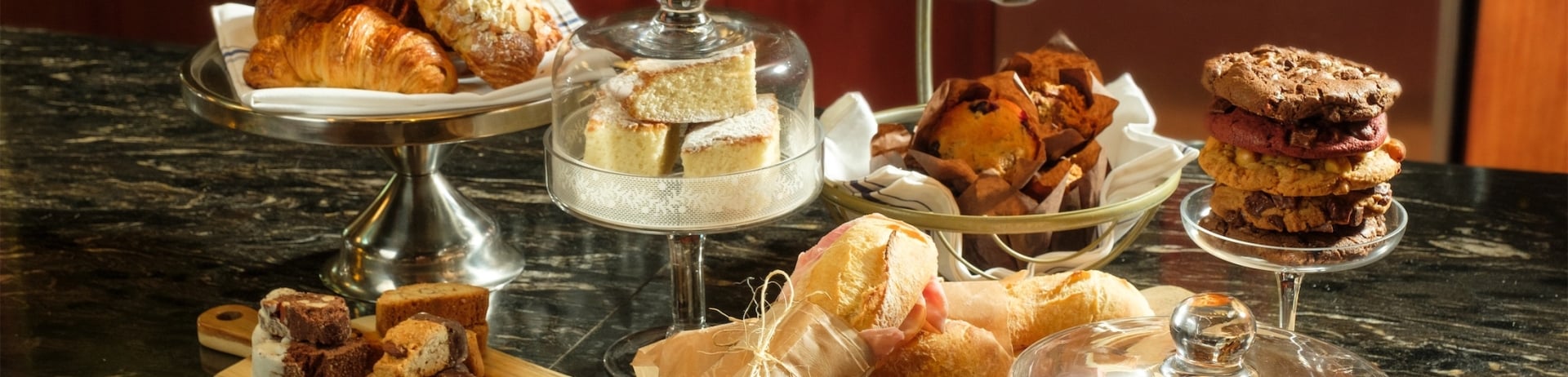 variety of baked goods