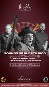 Sounds of Puerto Rico as Little Johnny Rivero, Luques Curtis, and Zaccai Curtis